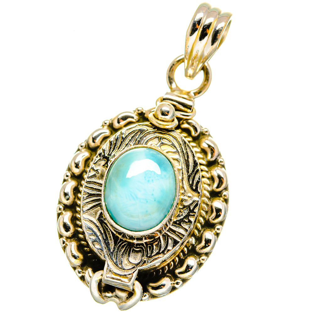 Larimar Pendants handcrafted by Ana Silver Co - PD14808