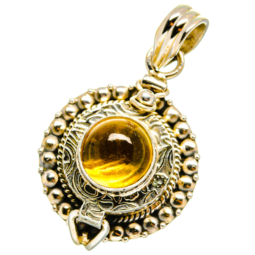 Citrine Pendants handcrafted by Ana Silver Co - PD14818