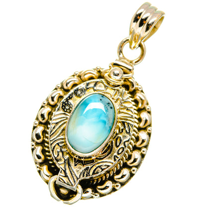 Larimar Pendants handcrafted by Ana Silver Co - PD14821