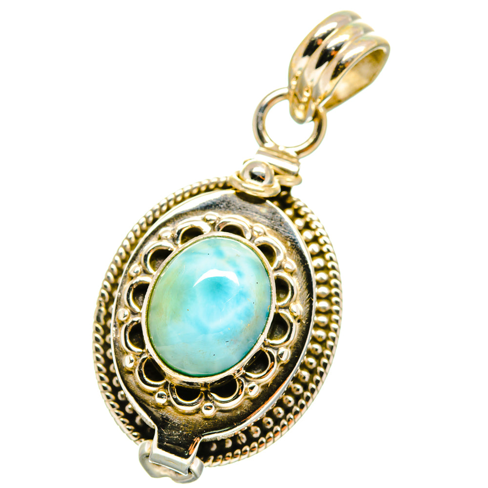 Larimar Pendants handcrafted by Ana Silver Co - PD14822