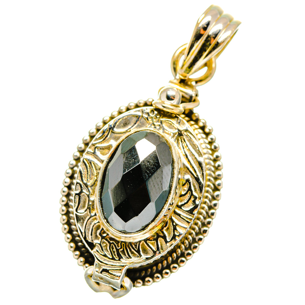 Hematite Pendants handcrafted by Ana Silver Co - PD14823