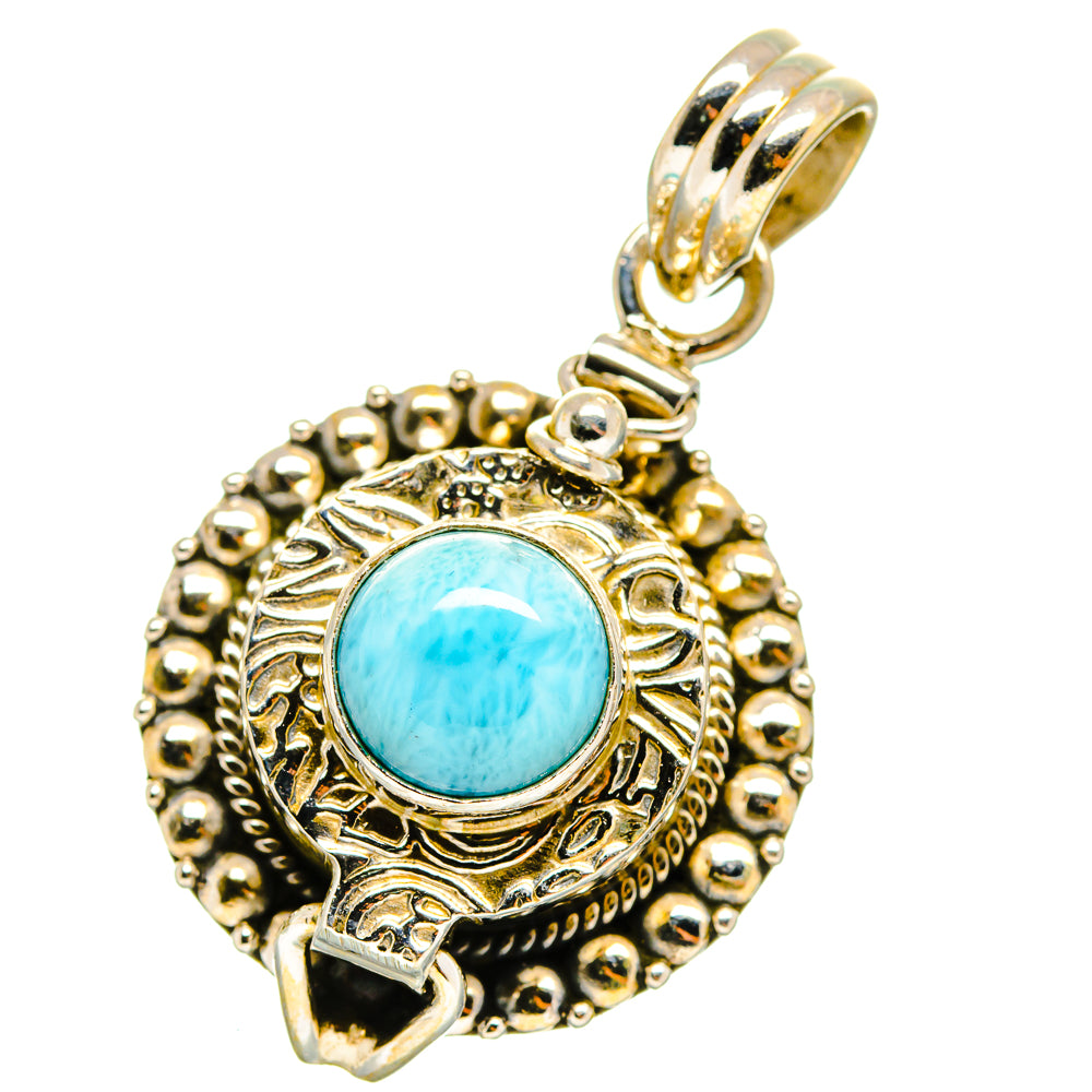 Larimar Pendants handcrafted by Ana Silver Co - PD14824