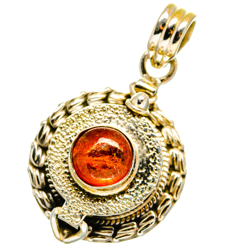 Sunstone Pendants handcrafted by Ana Silver Co - PD14827 - Photo 2