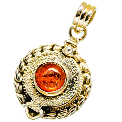 Sunstone Pendants handcrafted by Ana Silver Co - PD14827 - Photo 2
