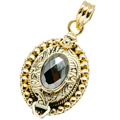 Hematite Pendants handcrafted by Ana Silver Co - PD14828
