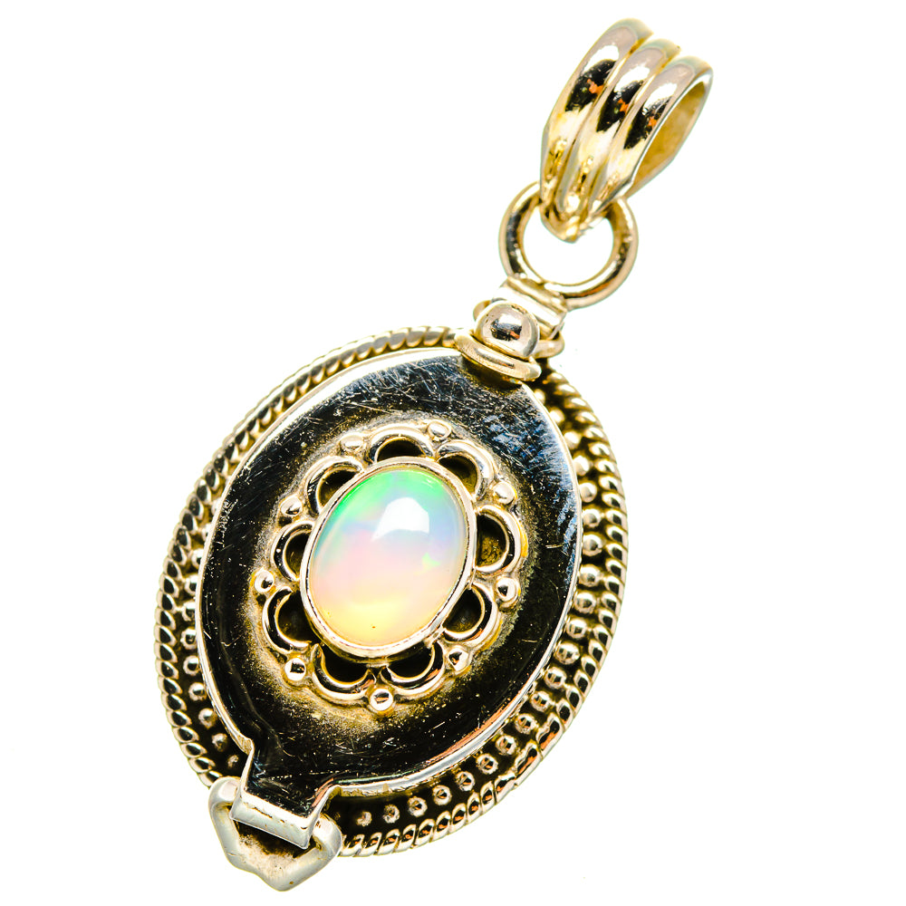 Ethiopian Opal Pendants handcrafted by Ana Silver Co - PD14830