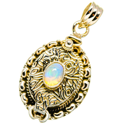Ethiopian Opal Pendants handcrafted by Ana Silver Co - PD14835