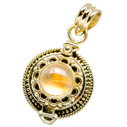 Rainbow Moonstone Pendants handcrafted by Ana Silver Co - PD14836