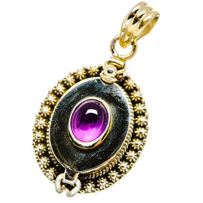 Amethyst Pendants handcrafted by Ana Silver Co - PD14841