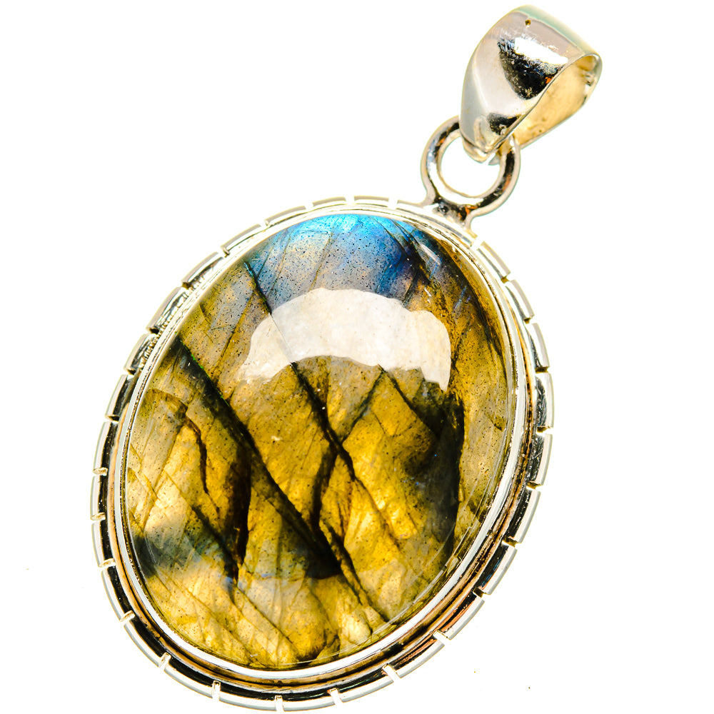 Labradorite Pendants handcrafted by Ana Silver Co - PD14845