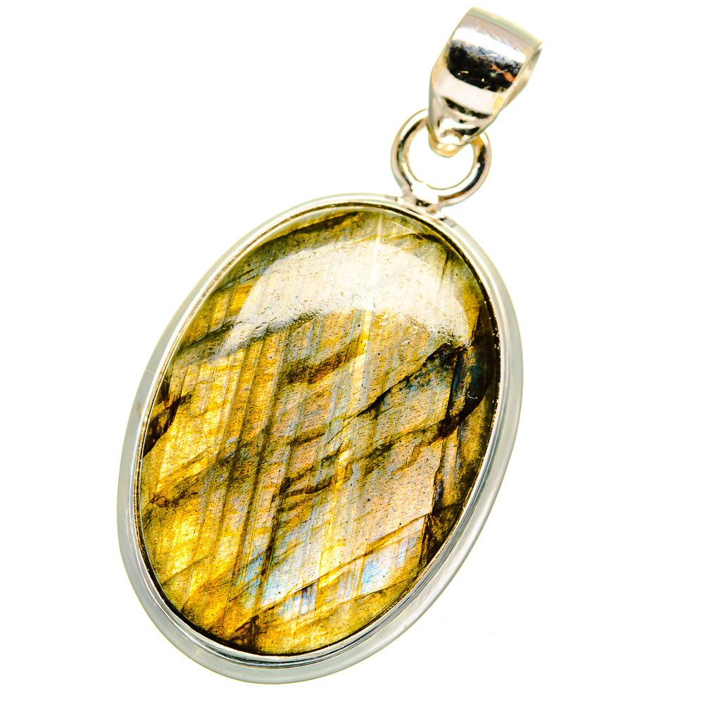 Labradorite Pendants handcrafted by Ana Silver Co - PD14846