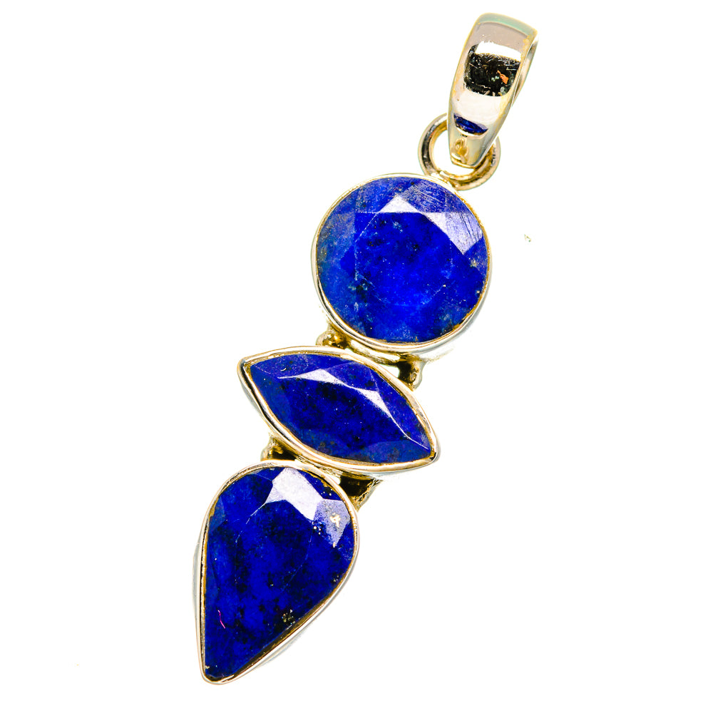 Lapis Lazuli Pendants handcrafted by Ana Silver Co - PD14852