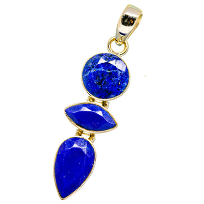 Lapis Lazuli Pendants handcrafted by Ana Silver Co - PD14855