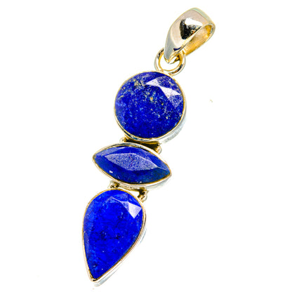 Lapis Lazuli Pendants handcrafted by Ana Silver Co - PD14857