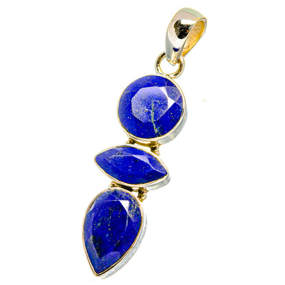 Lapis Lazuli Pendants handcrafted by Ana Silver Co - PD14858