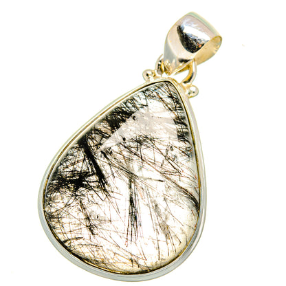 Tourmalinated Quartz Pendants handcrafted by Ana Silver Co - PD14880