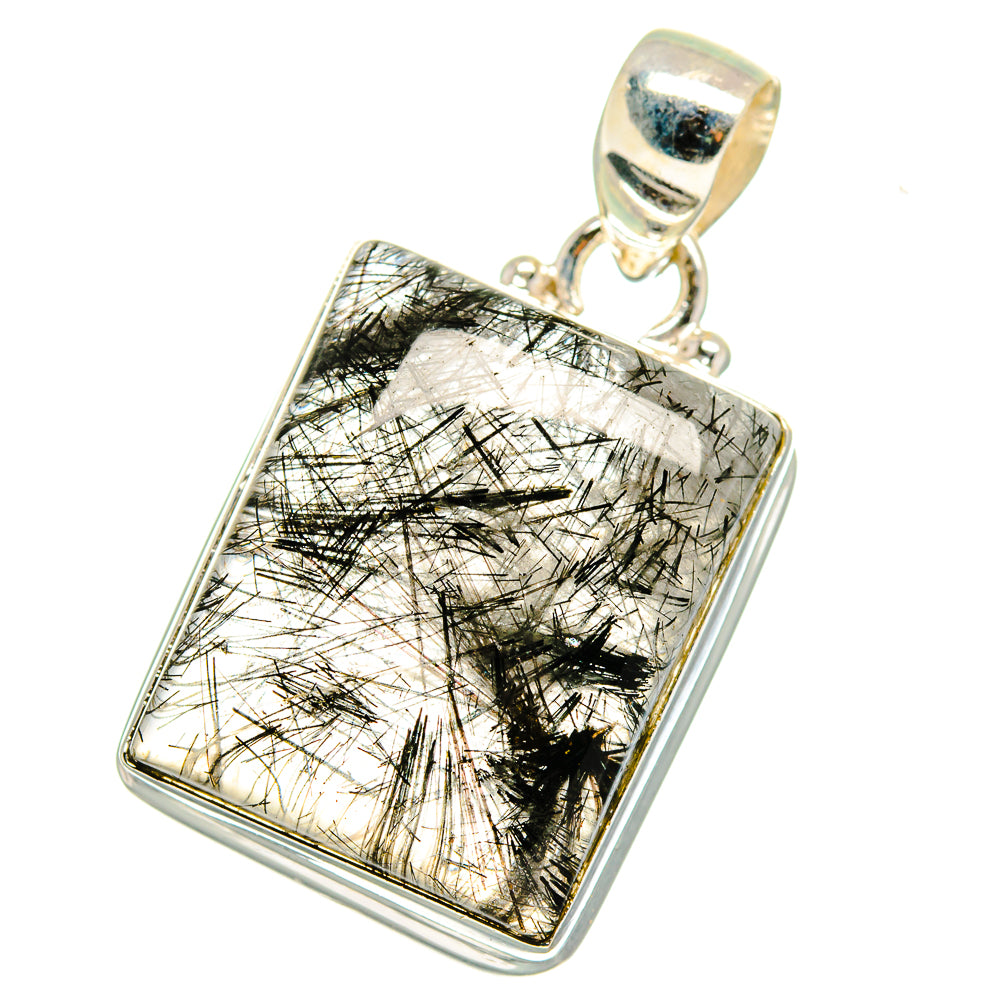 Tourmalinated Quartz Pendants handcrafted by Ana Silver Co - PD14882