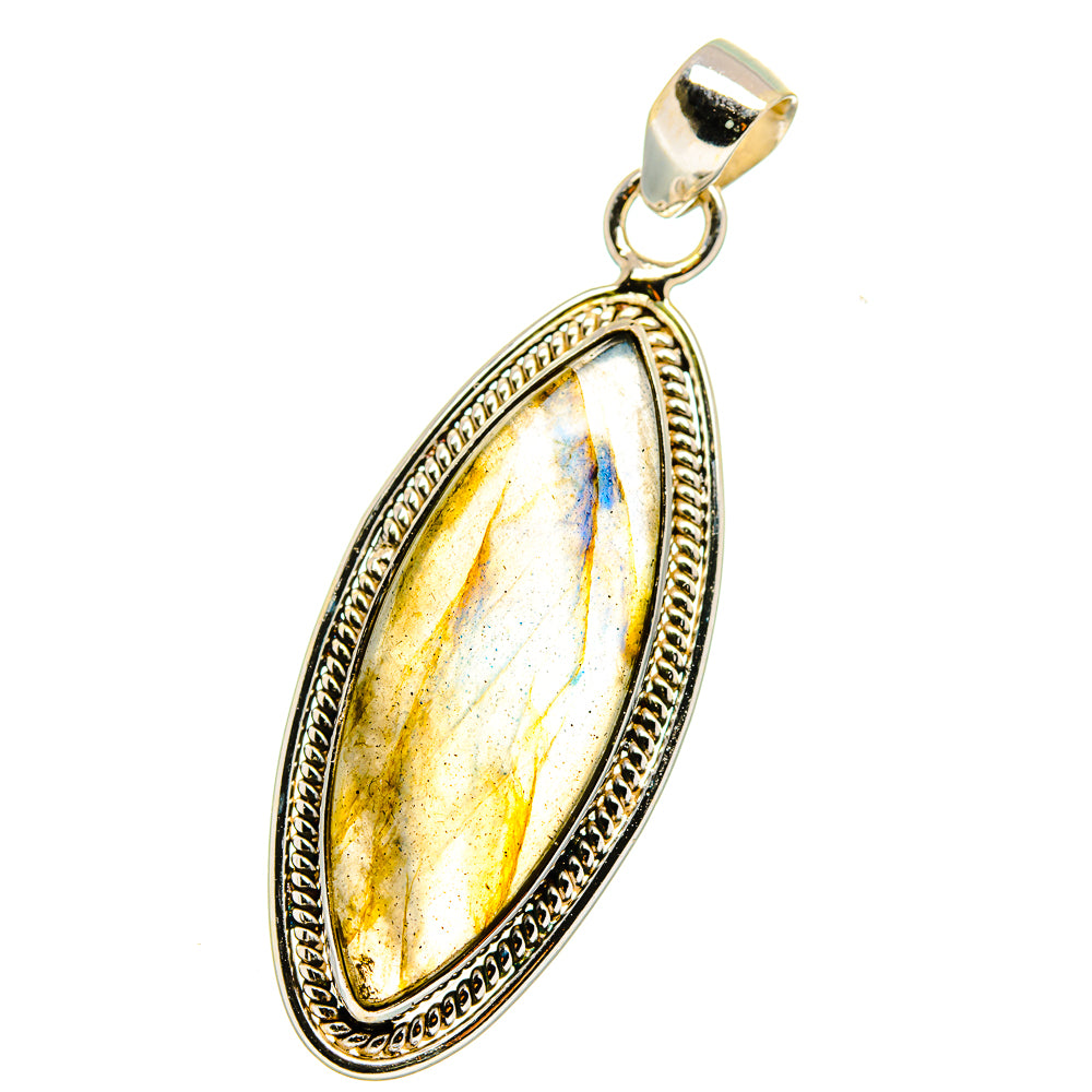 Labradorite Pendants handcrafted by Ana Silver Co - PD14897