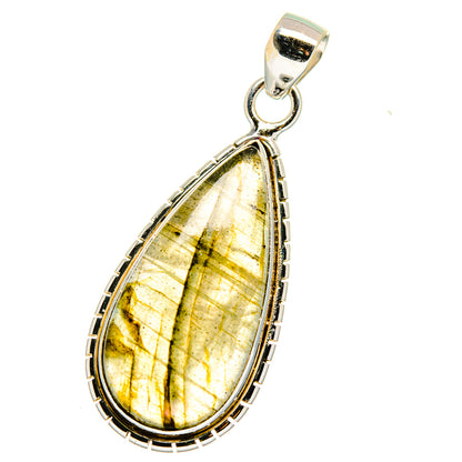 Labradorite Pendants handcrafted by Ana Silver Co - PD14898 - Photo 2