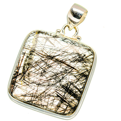 Tourmalinated Quartz Pendants handcrafted by Ana Silver Co - PD14900