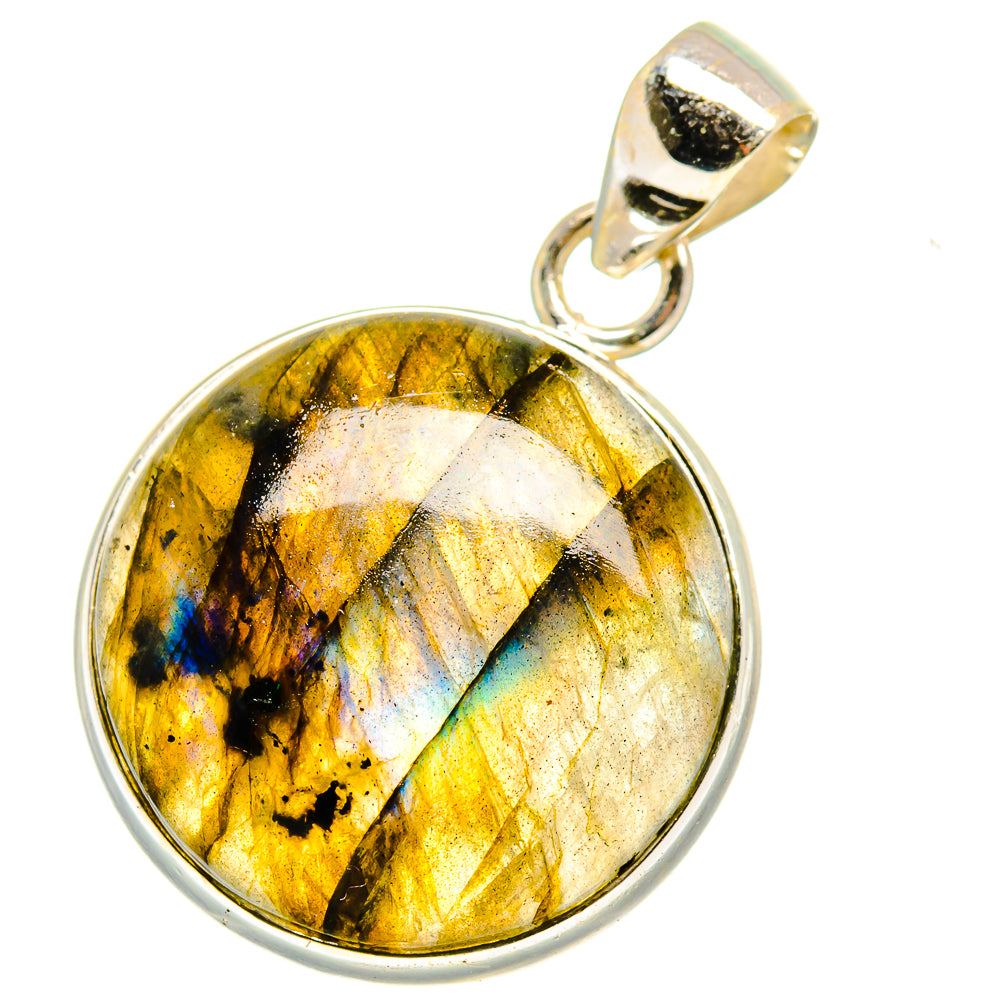 Labradorite Pendants handcrafted by Ana Silver Co - PD14901