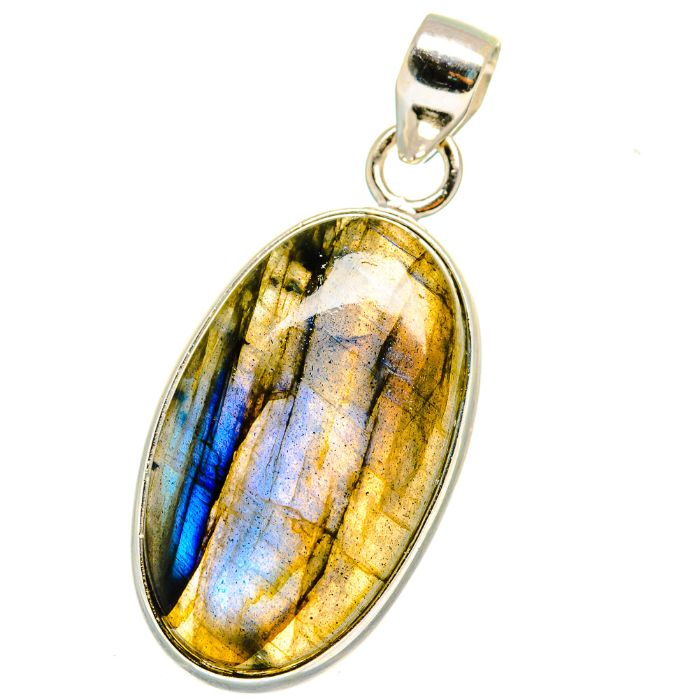 Labradorite Pendants handcrafted by Ana Silver Co - PD14902