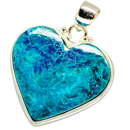 Chrysocolla Pendants handcrafted by Ana Silver Co - PD14910