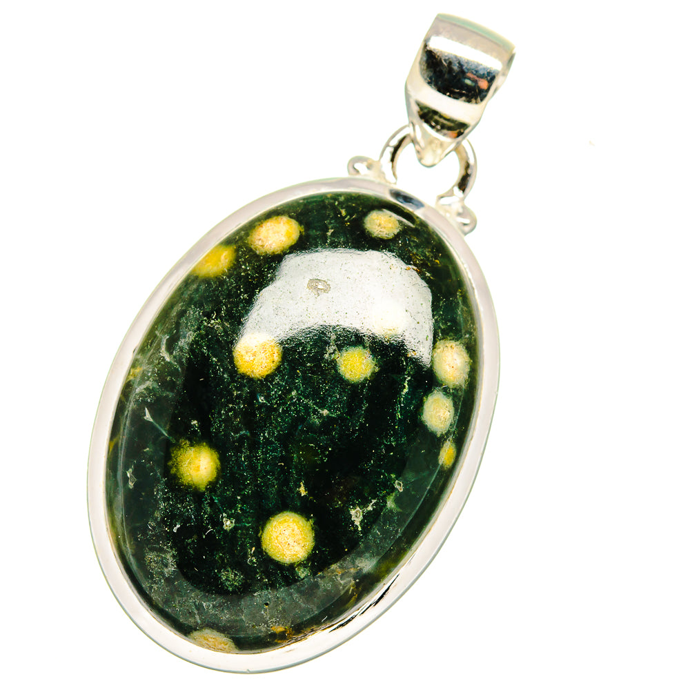 Ocean Jasper Pendants handcrafted by Ana Silver Co - PD14918