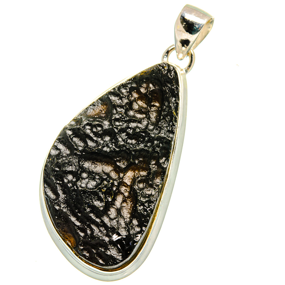 Tektite Pendants handcrafted by Ana Silver Co - PD14921