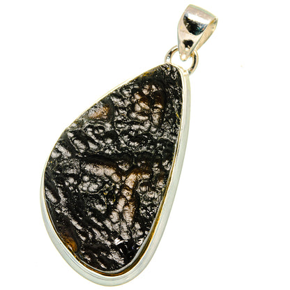 Tektite Pendants handcrafted by Ana Silver Co - PD14921