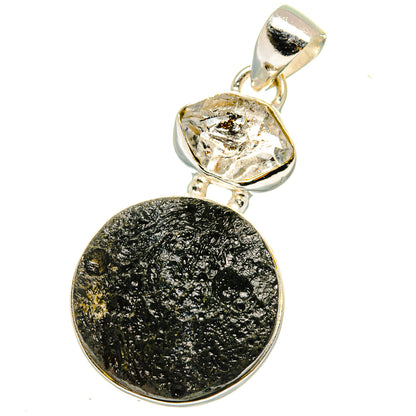 Tektite Pendants handcrafted by Ana Silver Co - PD14922