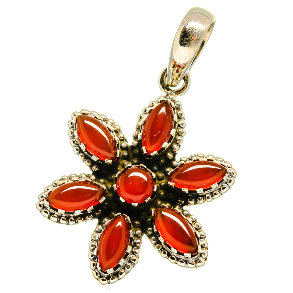 Carnelian Pendants handcrafted by Ana Silver Co - PD14939