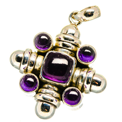 Amethyst Pendants handcrafted by Ana Silver Co - PD14942