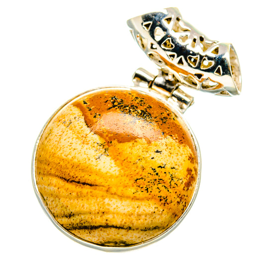 Picture Jasper Pendants handcrafted by Ana Silver Co - PD14950