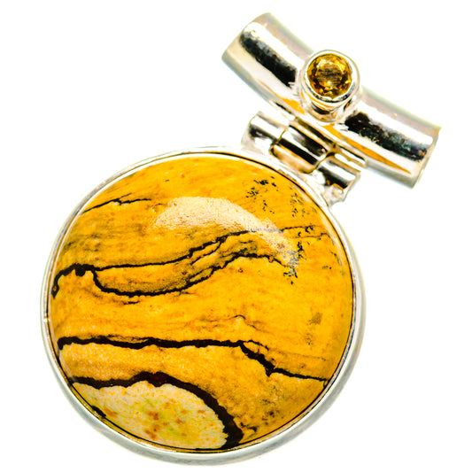 Picture Jasper Pendants handcrafted by Ana Silver Co - PD14952
