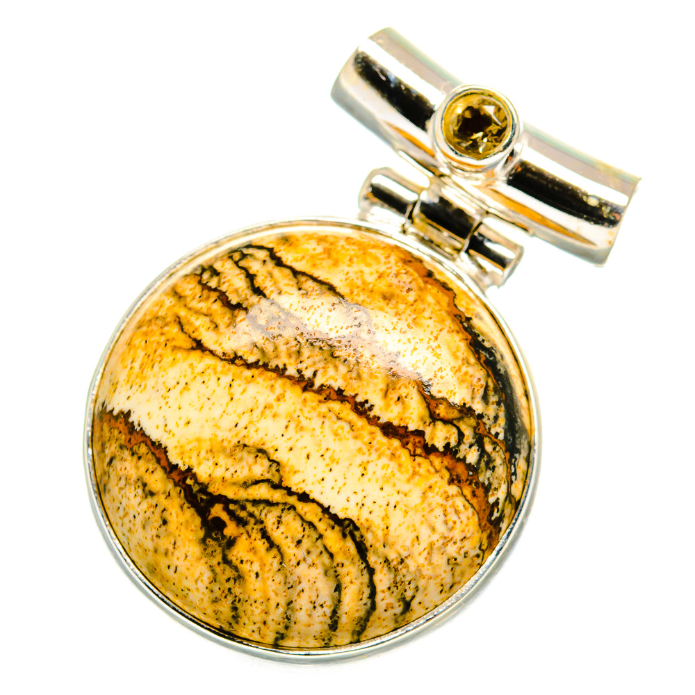 Picture Jasper Pendants handcrafted by Ana Silver Co - PD14954