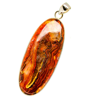 Crazy Lace Agate Pendants handcrafted by Ana Silver Co - PD14964