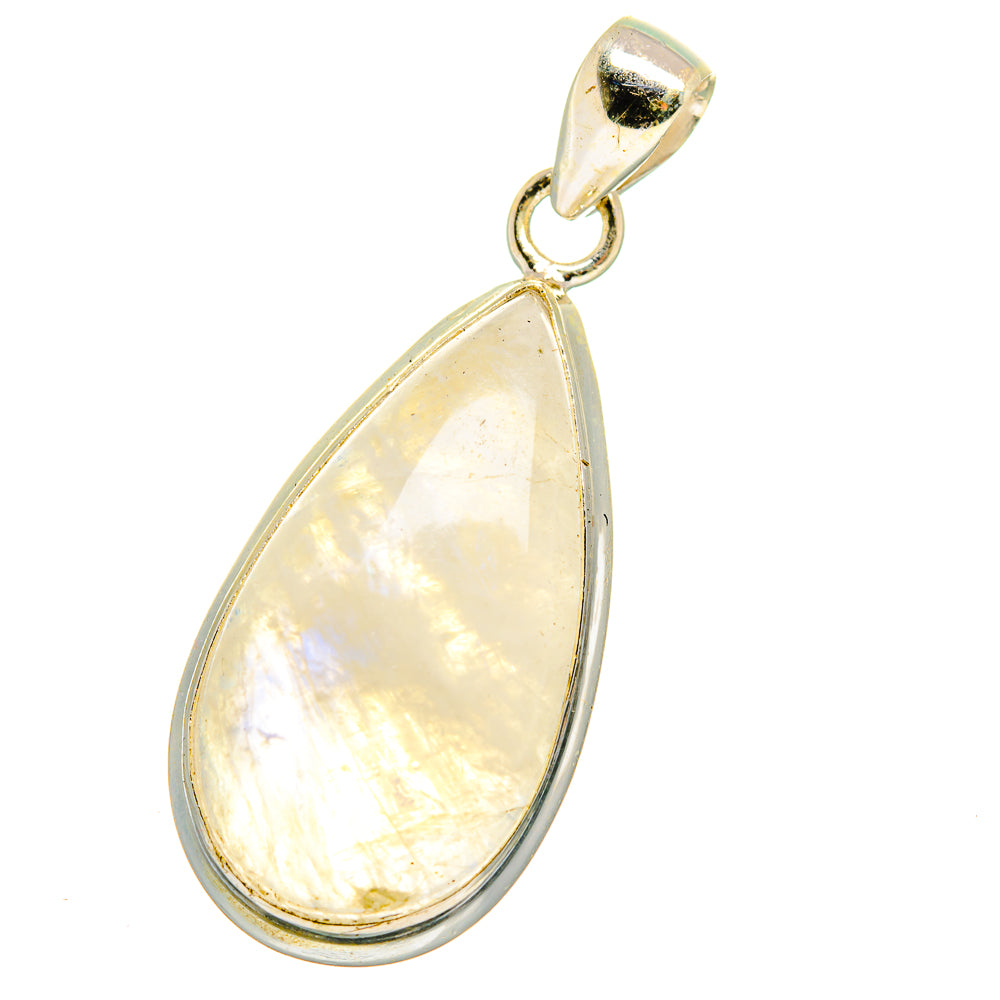 Rainbow Moonstone Pendants handcrafted by Ana Silver Co - PD14972