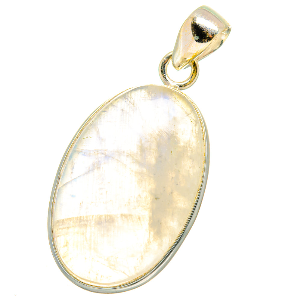 Rainbow Moonstone Pendants handcrafted by Ana Silver Co - PD14977