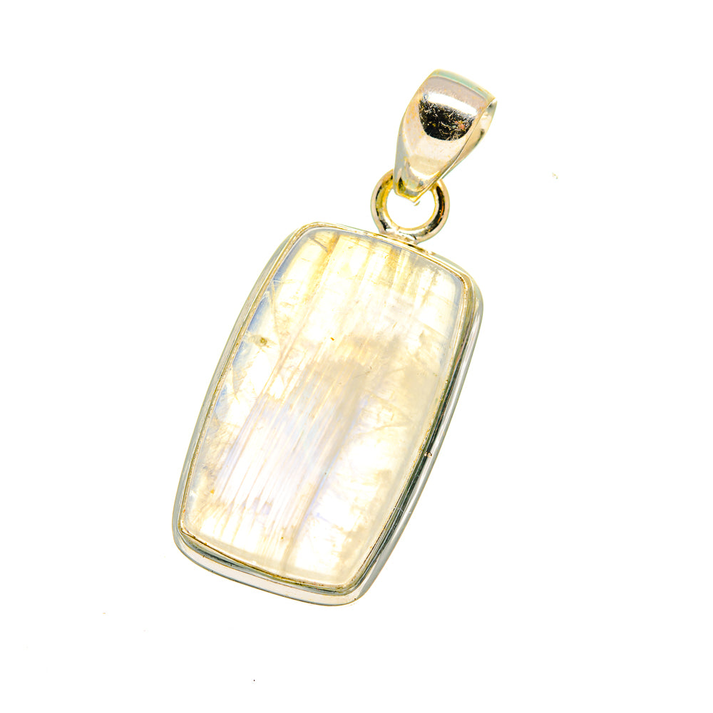 Rainbow Moonstone Pendants handcrafted by Ana Silver Co - PD14984