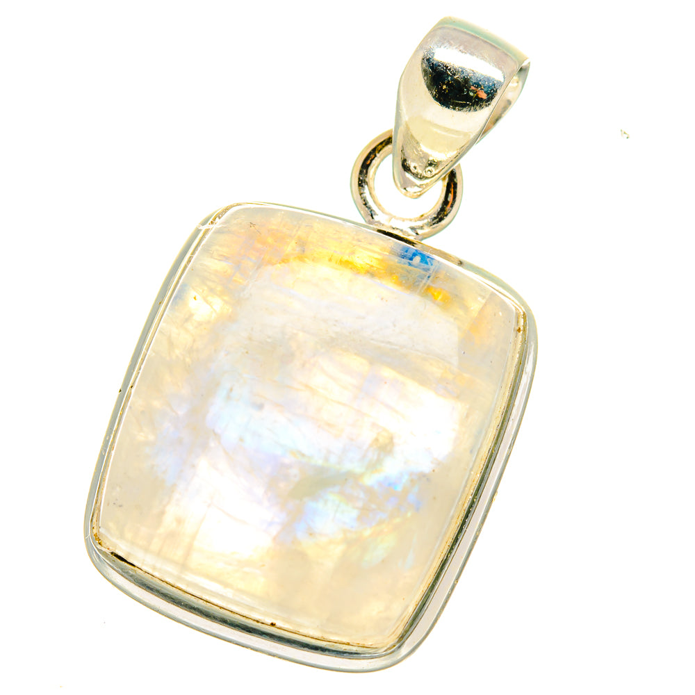 Rainbow Moonstone Pendants handcrafted by Ana Silver Co - PD14985