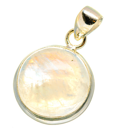 Rainbow Moonstone Pendants handcrafted by Ana Silver Co - PD14989