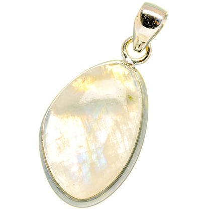Rainbow Moonstone Pendants handcrafted by Ana Silver Co - PD14992