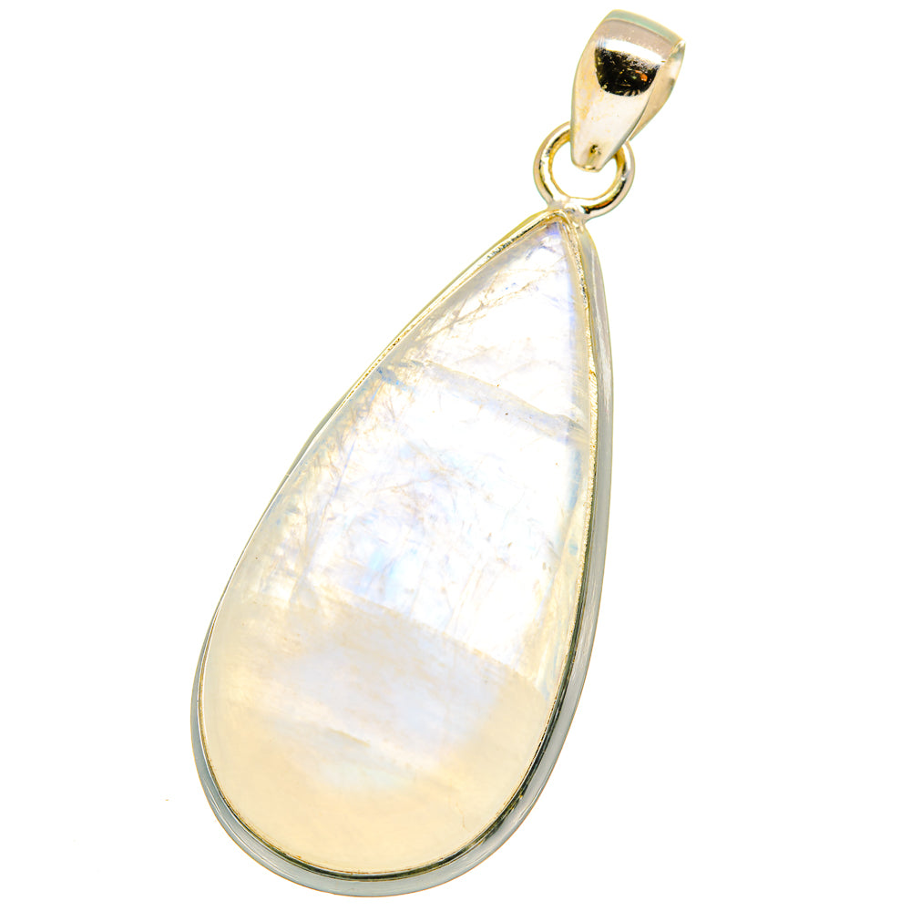 Rainbow Moonstone Pendants handcrafted by Ana Silver Co - PD14995