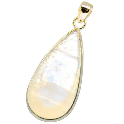 Rainbow Moonstone Pendants handcrafted by Ana Silver Co - PD14995