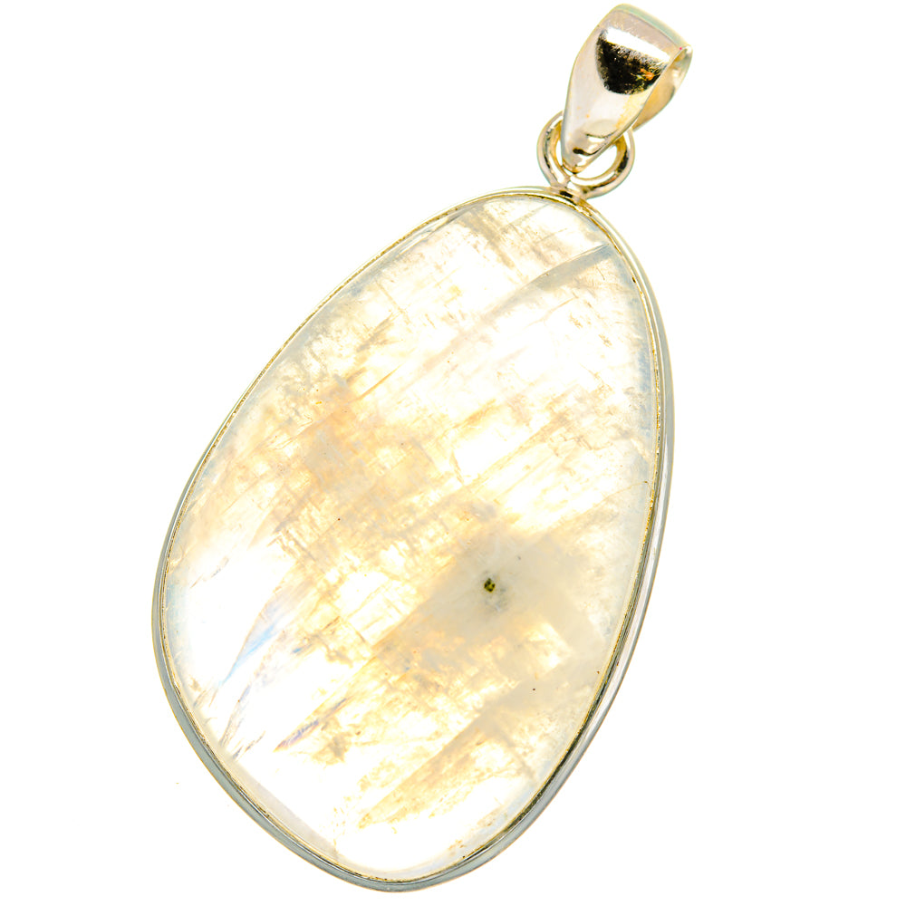 Rainbow Moonstone Pendants handcrafted by Ana Silver Co - PD14996