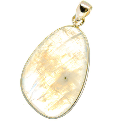 Rainbow Moonstone Pendants handcrafted by Ana Silver Co - PD14996
