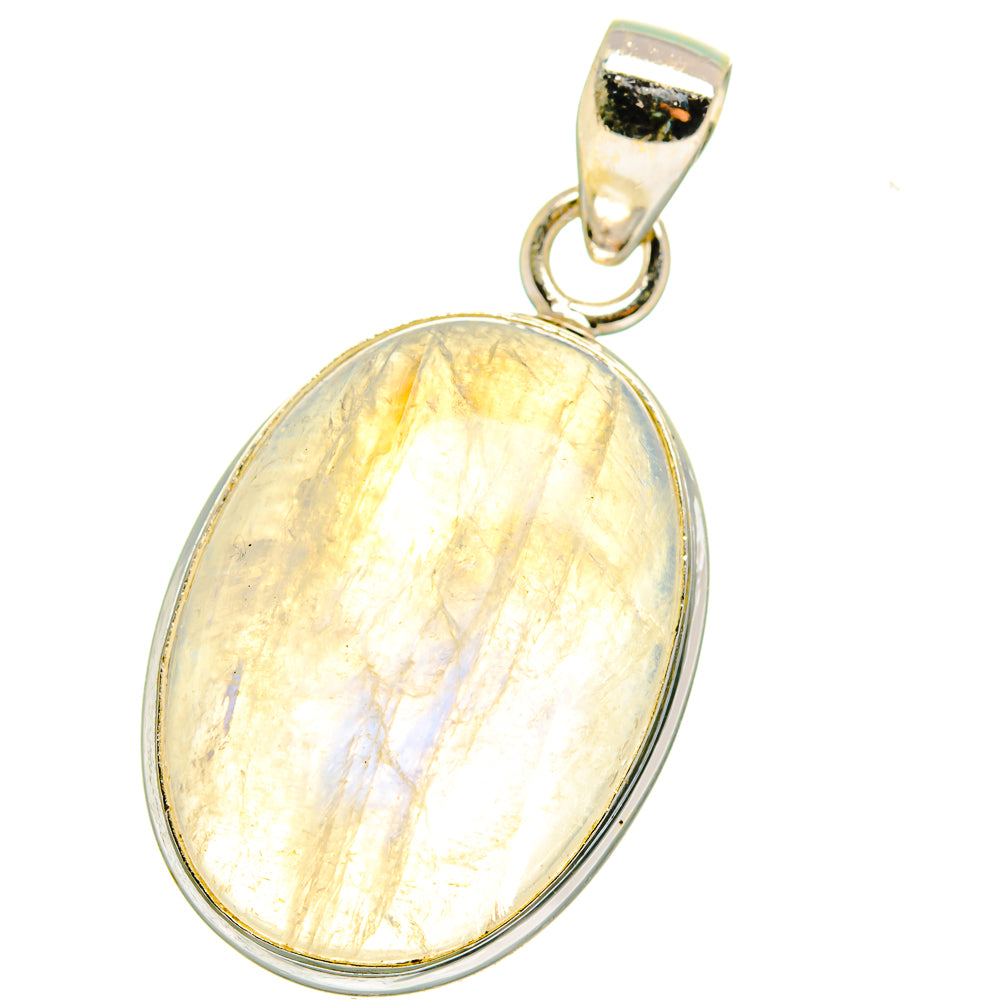 Rainbow Moonstone Pendants handcrafted by Ana Silver Co - PD14999