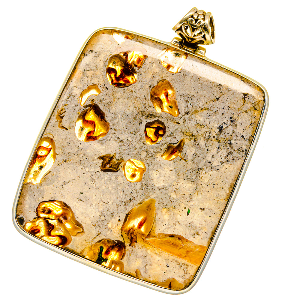 Turritella Agate Pendants handcrafted by Ana Silver Co - PD15046