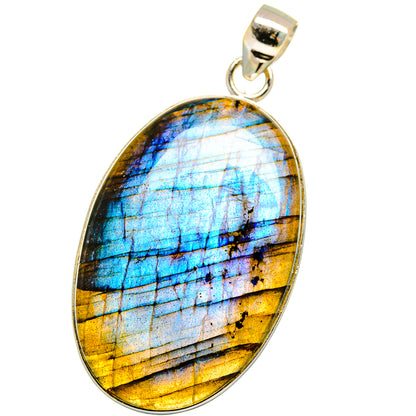 Labradorite Pendants handcrafted by Ana Silver Co - PD15048
